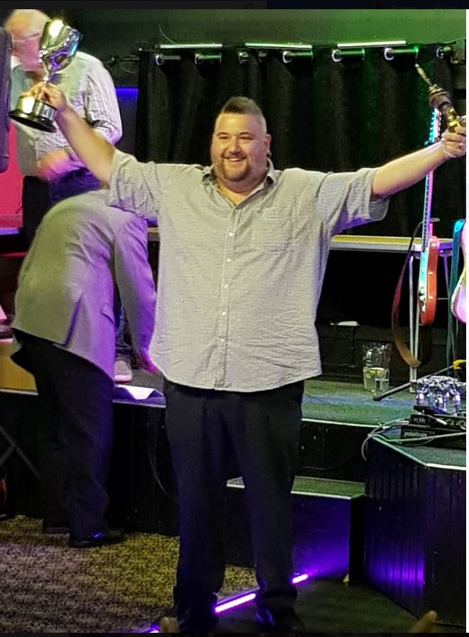 Steve Bartropp - Singles Champion, Challenge Cup winner (B'wood RBL) and Special Award